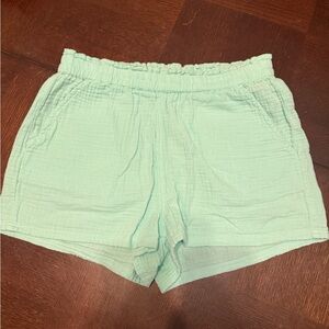 O'Neill Light Green High Waist Women's Shorts